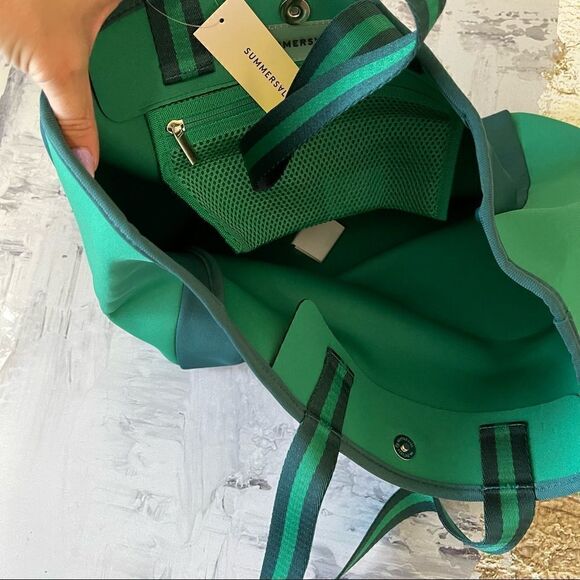 Summersalt The Perfect Beach Tote Green - Picture 4 of 9